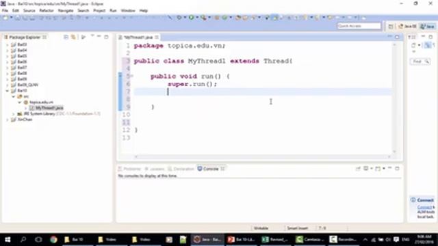 Bài 10: Đa luồng Multi Thread trong Java смотреть онлайн