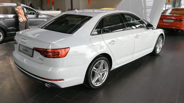 Audi A4 2.0 TFSI quattro S Line (2018) смотреть онлайн