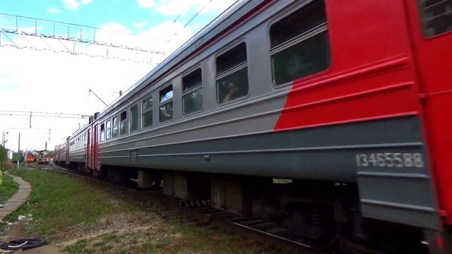Электропоезд ЭД4М-0370 сообщением 