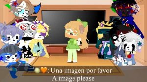 Sans au’s react to Ena |First video| by: The.little_mushroom