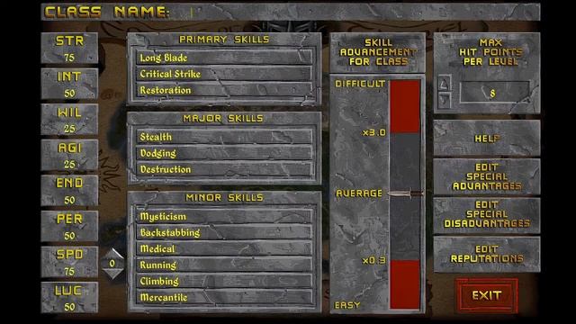 Daggerfall Unity Optimized Character Creation Guide смотреть онлайн
