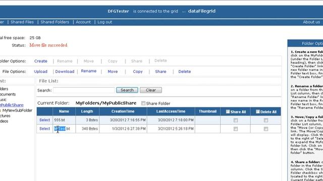 Online Storage and File Manager - dataFilegrid.com смотреть онлайн