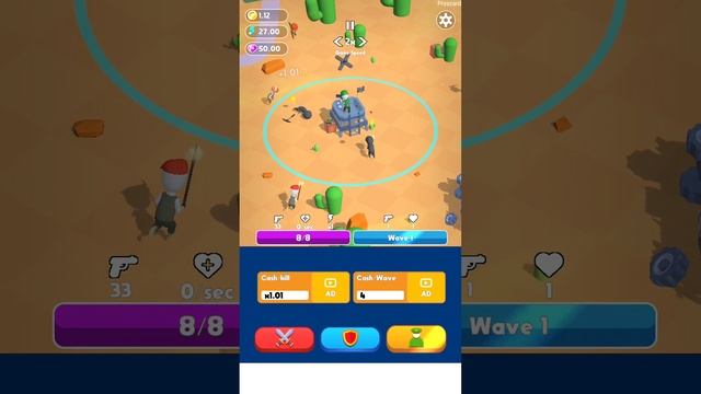 Tower Hero Idle: Army Rush 3D - Gameplay Part 1 War Army Commander Base Idle Defense Game смотреть онлайн