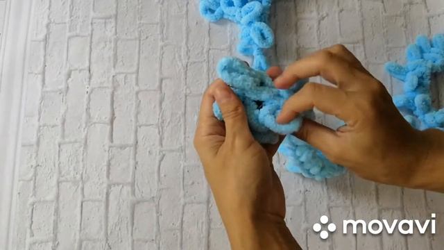 Плед из плюшевой пряжи смотреть онлайн