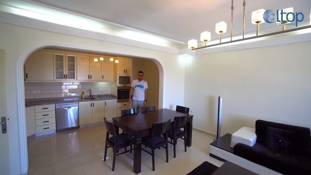 Купить квартиру в Алании для жизни. Недвижимость в Турции. Квартиры в Махмутларе с видом на море. смотреть онлайн