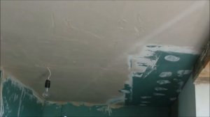 Штукатурка потолка без маяков