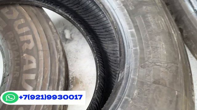 Грузовые шины 385/65r22.5 Bridgestone Duravis R-Trailer 002. Прицепные шины. ☎️89219930017 смотреть онлайн