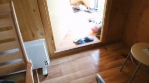 Живу в бытовке. Быт на коленке.