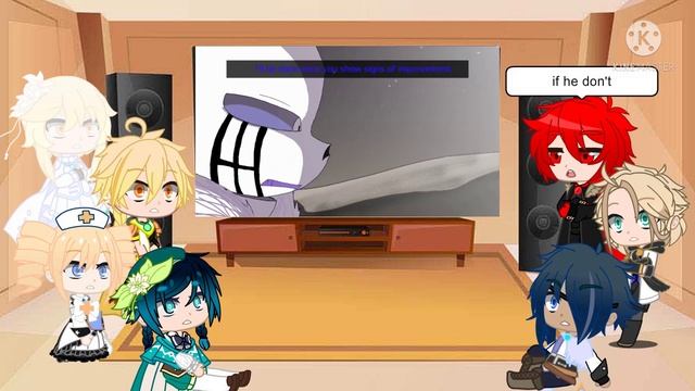 [GENSHIN IMPACT]MVH+AETHER&LUMINE react to ERROR!SANS VS ERROR404(WILLIAM) смотреть онлайн