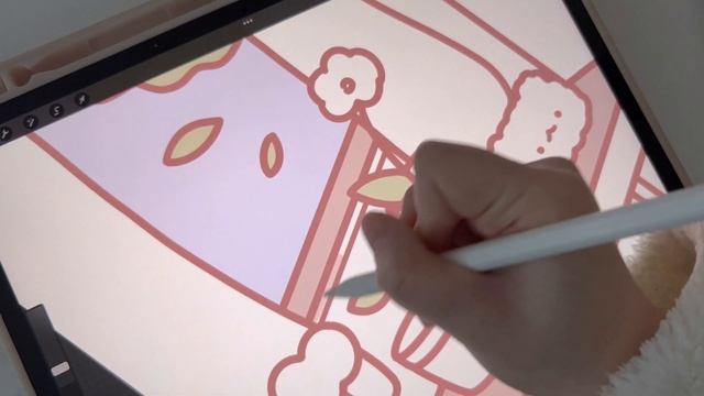 [ draw w/ me asmr ? ] cute & aesthetic ipad drawing on procreate + free wallpaper download! ?☁️ смотреть онлайн