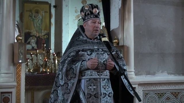 Проповедь отца настоятеля об исцелении расслабленного (28.03.21) смотреть онлайн