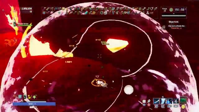 Risk of Rain 2 crashes because of all the damage output. смотреть онлайн