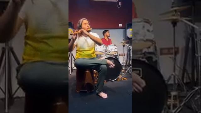 Raag ahir Bhairav ❤️ Flute and Drums смотреть онлайн