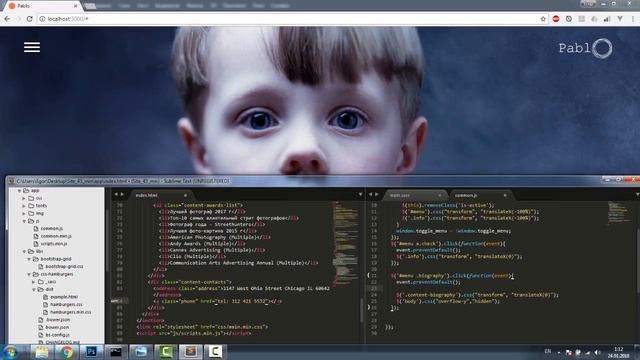 Сайт для фотографа за 45 минут смотреть онлайн