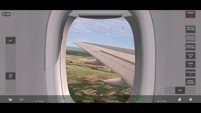Рейс из Москвы в Шанхай в RFS real flight simulator pro S7 Airlines смотреть онлайн