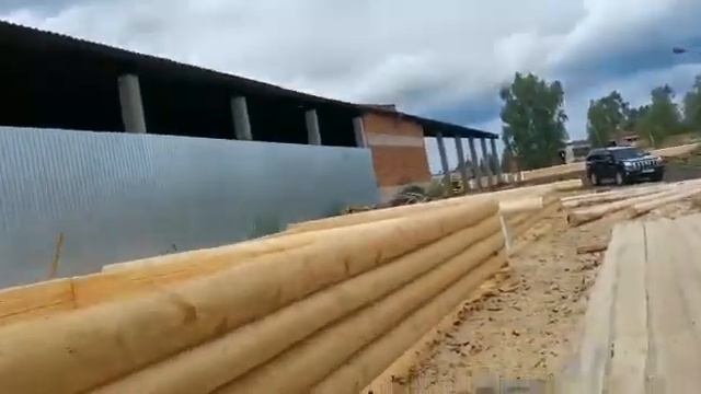 Компания «Смол Дом»: Сруб 8 на 8 в "лапу" - полулафет смотреть онлайн