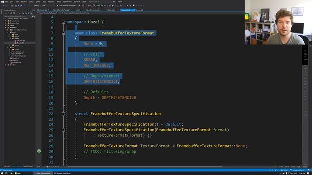 Clearing Framebuffer Texture Attachments + Git Branching // Game Engine series смотреть онлайн