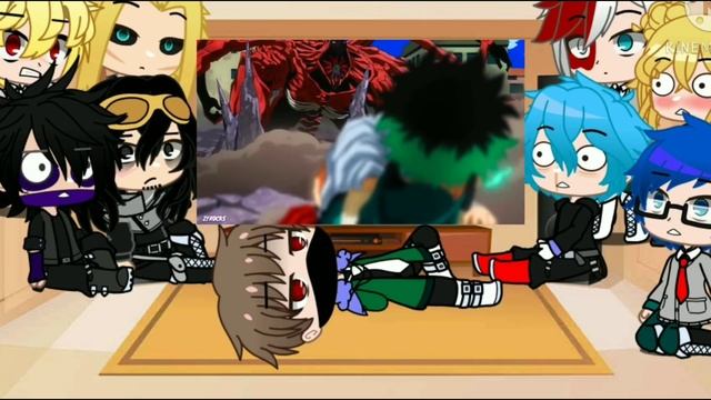 bnha react to (deku vs overhaul) ||part 4|| thx for 300+ subs смотреть онлайн
