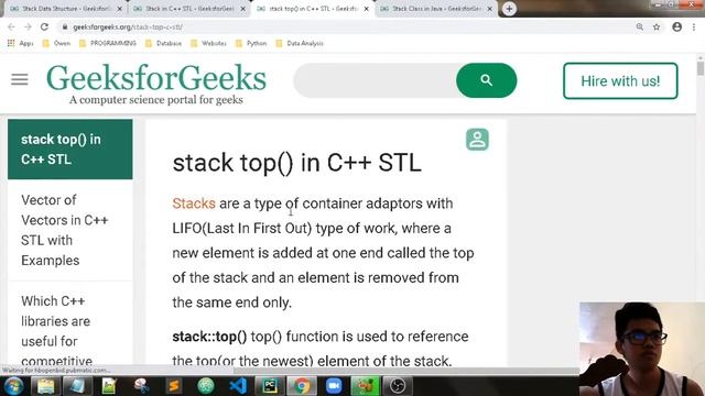DSA Review | Part 22: Stack Code Implementation(C++,Java,Python) смотреть онлайн
