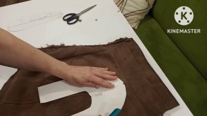 Сапожки домашние из старой дублёнки.