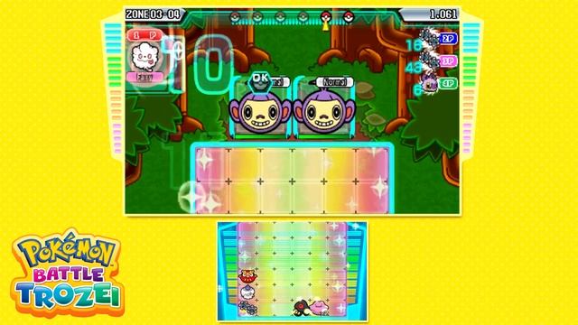 Pokemon Battle Trozei - Stage 3-4 (4-Player) смотреть онлайн