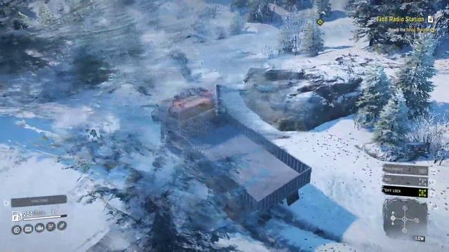 SnowRunner EP.11 - North Port@Alaska's Mission : Find Radio station смотреть онлайн