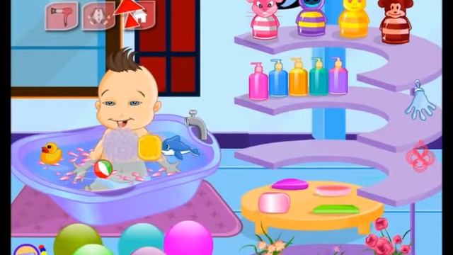 cartoon adventure game for girls review Baby Games Cute Baby Bathing смотреть онлайн