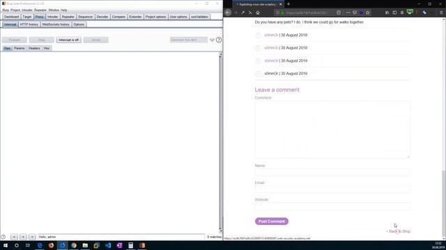 Exploiting cross site scripting to steal cookies (Video solution) смотреть онлайн