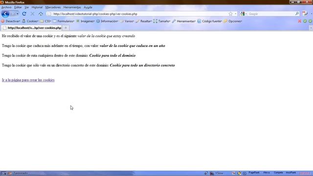 Cookies en PHP смотреть онлайн