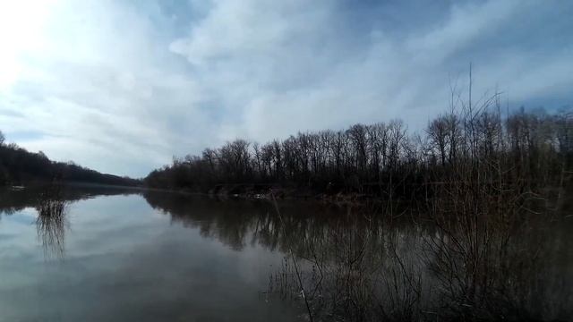 Рыбалка ранней весной на Хопре. смотреть онлайн