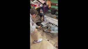 Первый запуск окрасочного аппарата zitrek. Сколько лить масла?