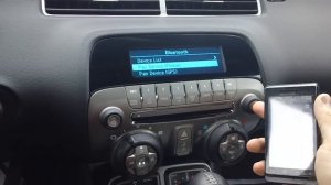 How to Set Up Bluetooth in a 2010/11 Chevrolet Camaro