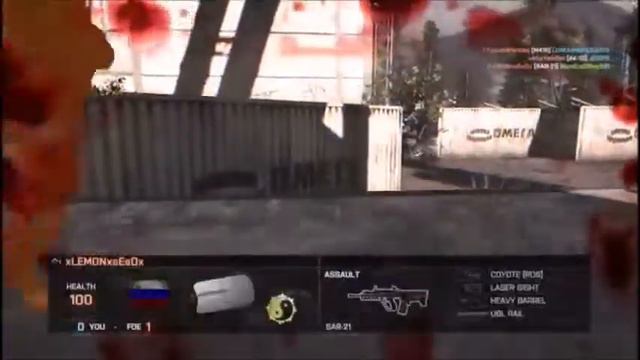 "Knifing Spree" Battlefield 4 AK 12 & Knife Kill Montage (JFC #3) смотреть онлайн