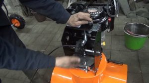 Сборка снегоуборщика Kettama Storm KTA60-B.