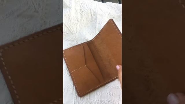 Обложка для паспорта из кожи. Своими руками. смотреть онлайн