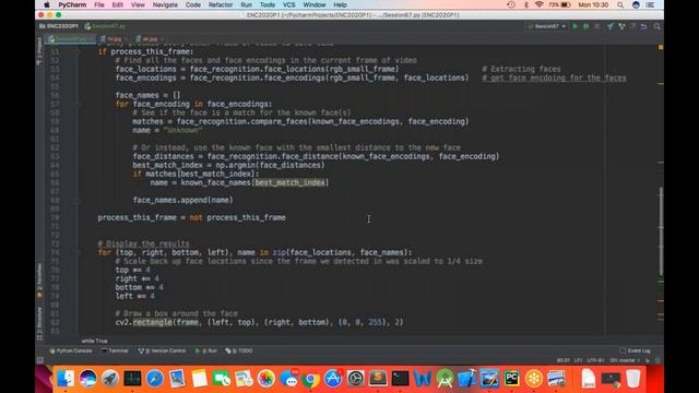 Face Recognition with Web Streaming on Flask Python смотреть онлайн