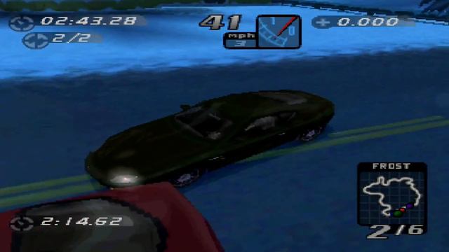 Need for Speed: High Stakes (PS) - Snowy Ridge (Night) смотреть онлайн