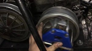 Как снять вариатор на буране