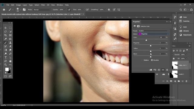 High-End Skin Retouching With Mixer brush Toll in Adobe Photoshop।। Skin Smoothing in Photoshop CC смотреть онлайн