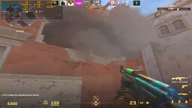 Counter-strike 2 : GTX 750 Ti + Ryzen 5600X смотреть онлайн