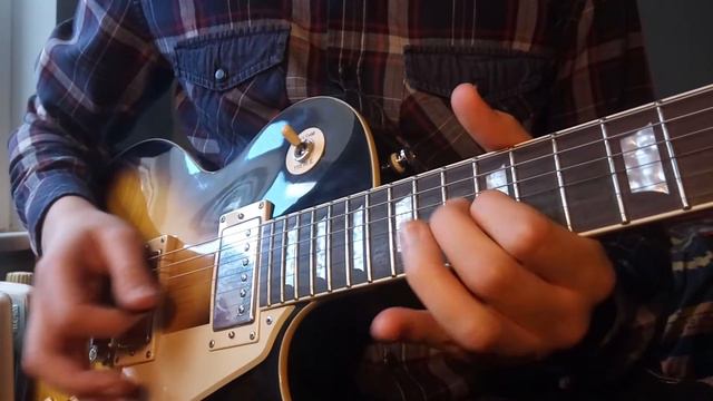 Ballad Guitar Solo / Epiphone Les Paul Standard / Marshall MS-2C смотреть онлайн