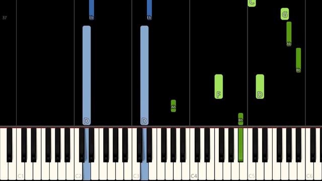Detroit Become Human - Kara Theme (Piano Tutorial) [Synthesia] смотреть онлайн