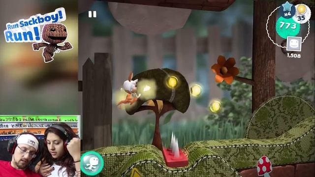 Let's Play RUN SACKBOY RUN! What's a Turd Pole? FGTEEV DAD & MOM Gameplay (Little Big Planet Fun! смотреть онлайн