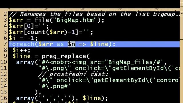 3. Tvorba velké mapy ČR pomocí BigMap, php a perl. Přejmenování. Vysvětlení opraveného skriptu. смотреть онлайн