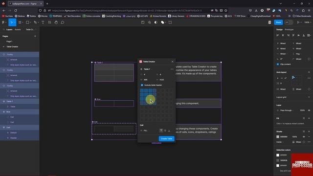 How to Make a Table in Figma (How to Create a Table in Figma) смотреть онлайн