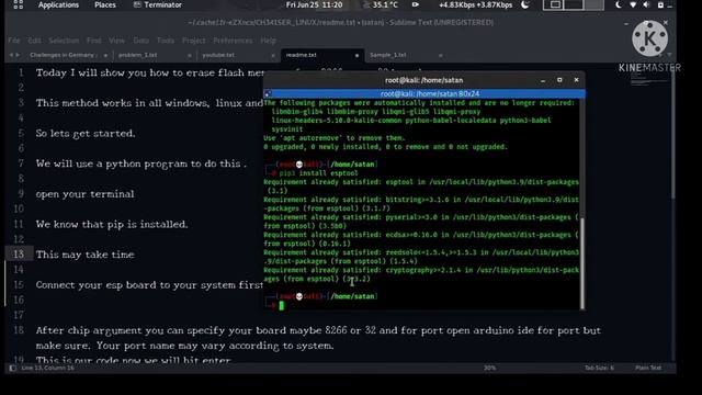 How to erase flash memory of Nodemcu esp8266 or 32 board easily? смотреть онлайн