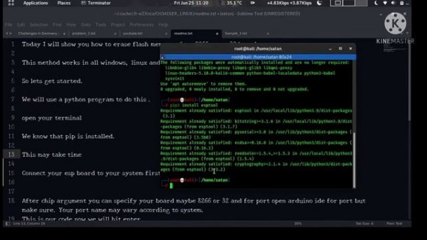 How to erase flash memory of Nodemcu esp8266 or 32 board easily?