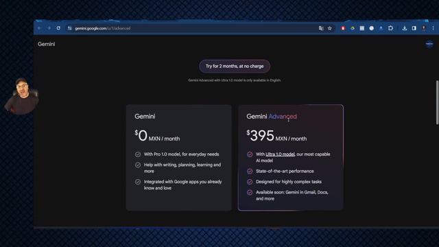 Tutorial Google Gemini y Gemini Advanced. смотреть онлайн