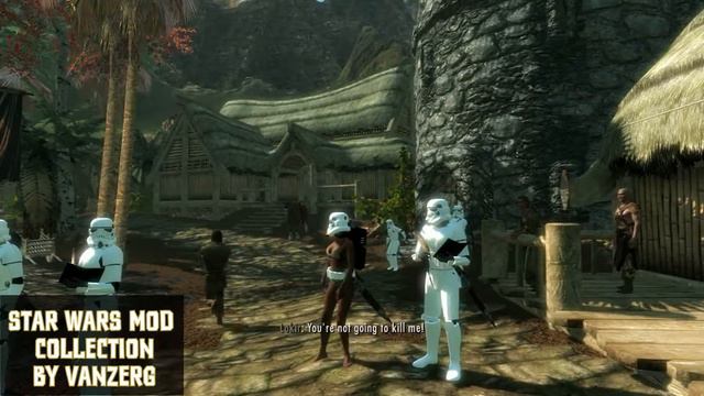 Robot voice Skyrim mods reviews - STAR WARS mod collection смотреть онлайн