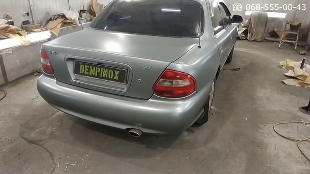 Киа Кларус (Kia Clarus) покраска Dempinox + блеск смотреть онлайн